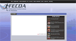 Desktop Screenshot of fecoa.org