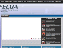 Tablet Screenshot of fecoa.org